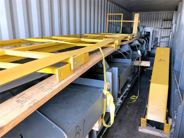 36" W X 40' L (914mm X 12.2m) Belt Conveyor)